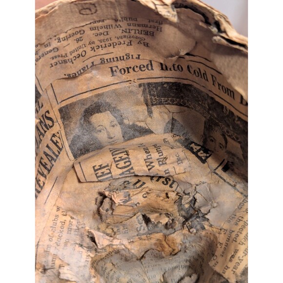 1920's/30's Paper Mache Folk Art Parade Theater Carnival Mask - Picture 9 of 10